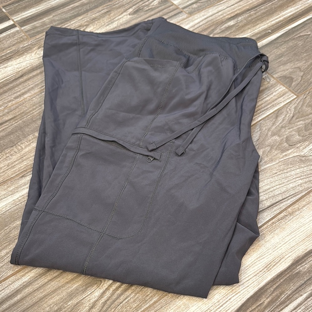 Grey Cherokee infinity scrub pants